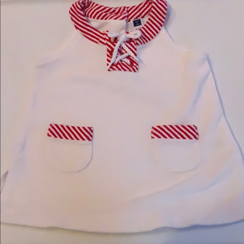 Janie & Jack baby girl swimsuit coverup 6-12 mo